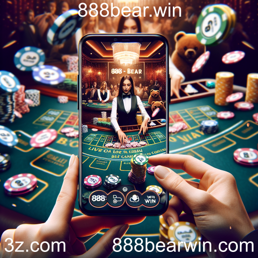 Explore o emocionante mundo dos Cassinos Ao Vivo no 888bear.win