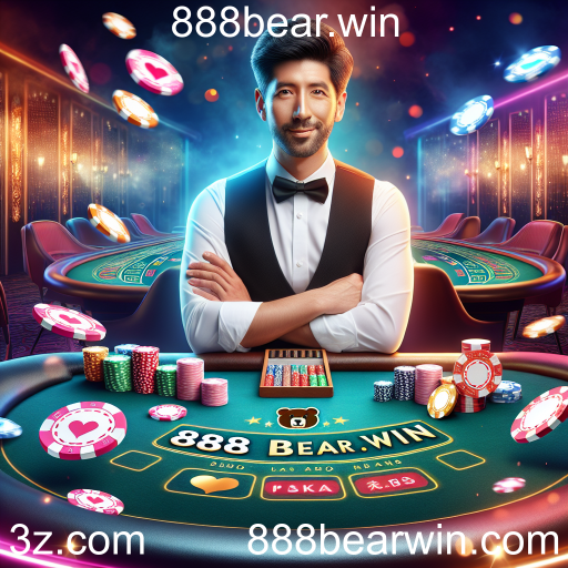 Cassino ao Vivo: A Experiência Imersiva do Jogo Online no 888bear.win